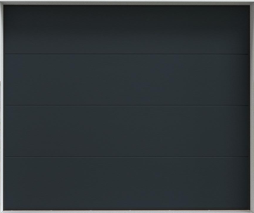 Porte Garage Sectionnelle GRIS - 5000x2200