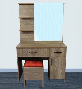 Coiffeuse Simple PM + Tabouret 900*1570*450, [40091-2T]