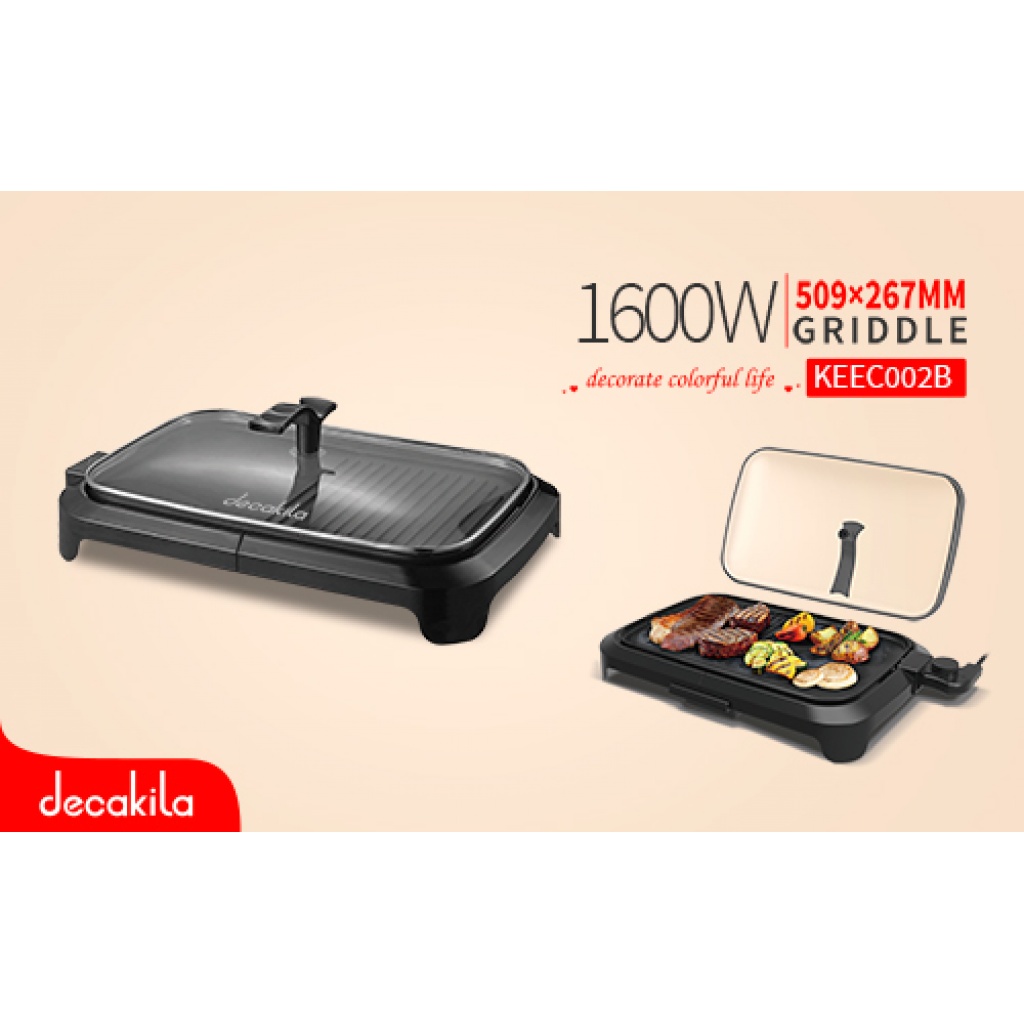KEEC002B - Grill électrique Decakila 1600W