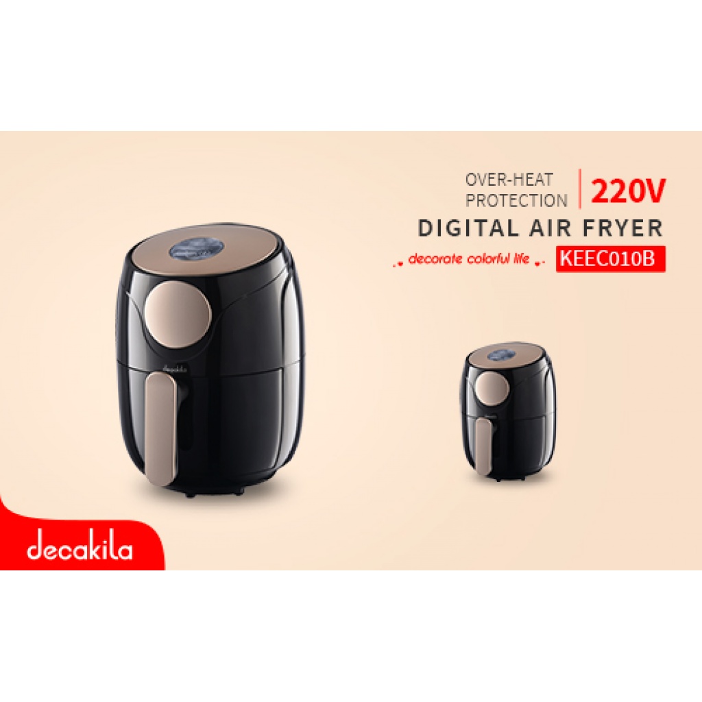 KEEC010B - FRITEUSE SANS HUILE Decakila 2L 1000W 