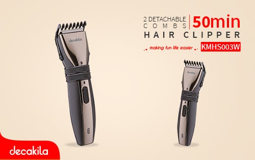 KMHS003W - TONDEUSE CHEVEUX Decakila 50MN 