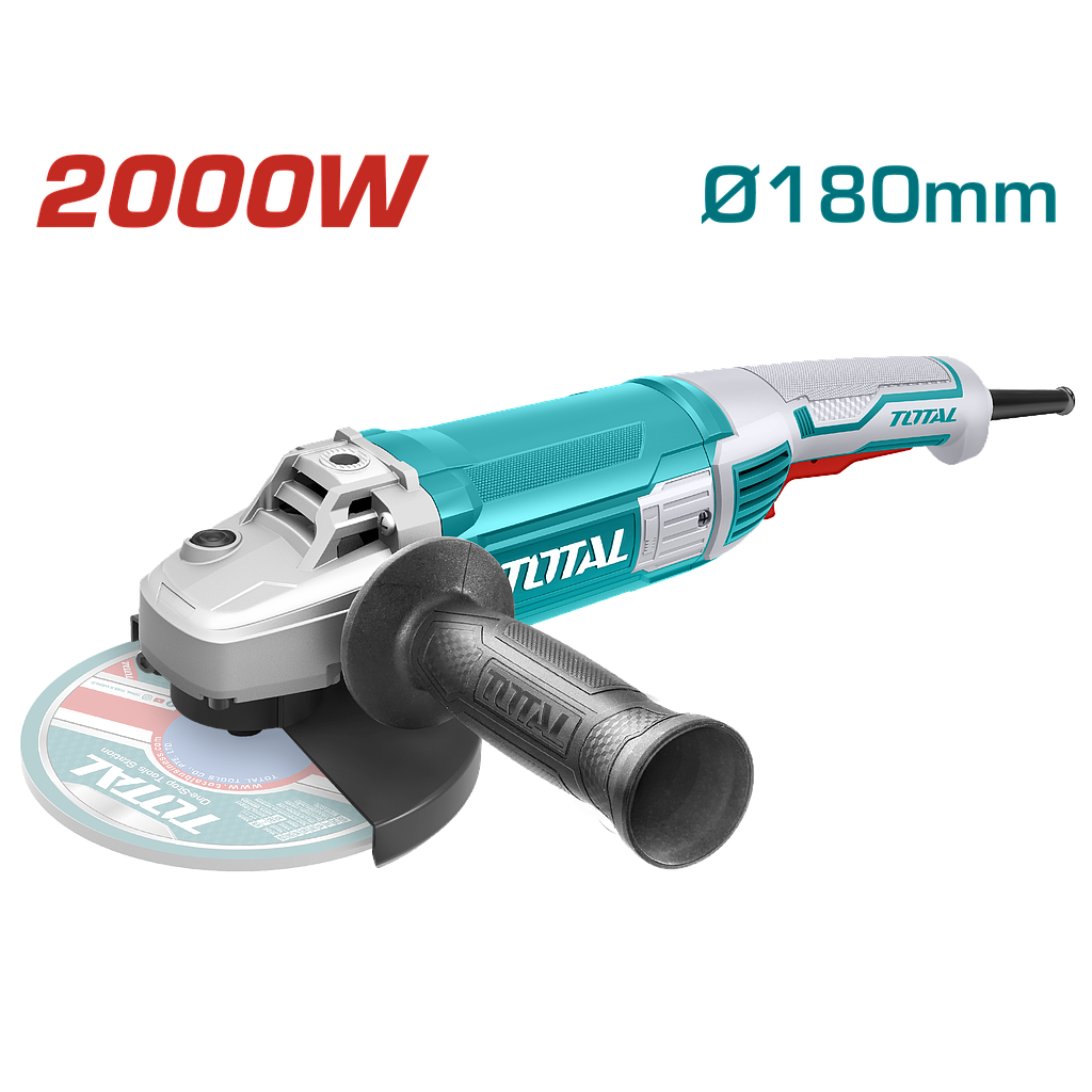 TOTAL - TG12018026 - Meuleuse d'angle 2000W - Ø180mm