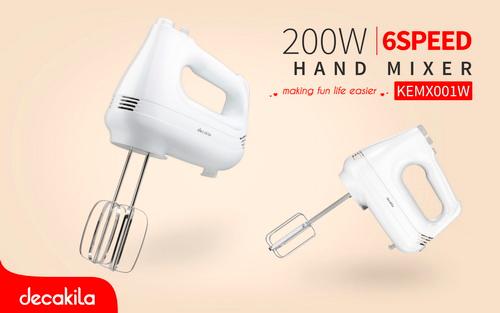 KEMX001W - Batteur électrique Decakila 200W