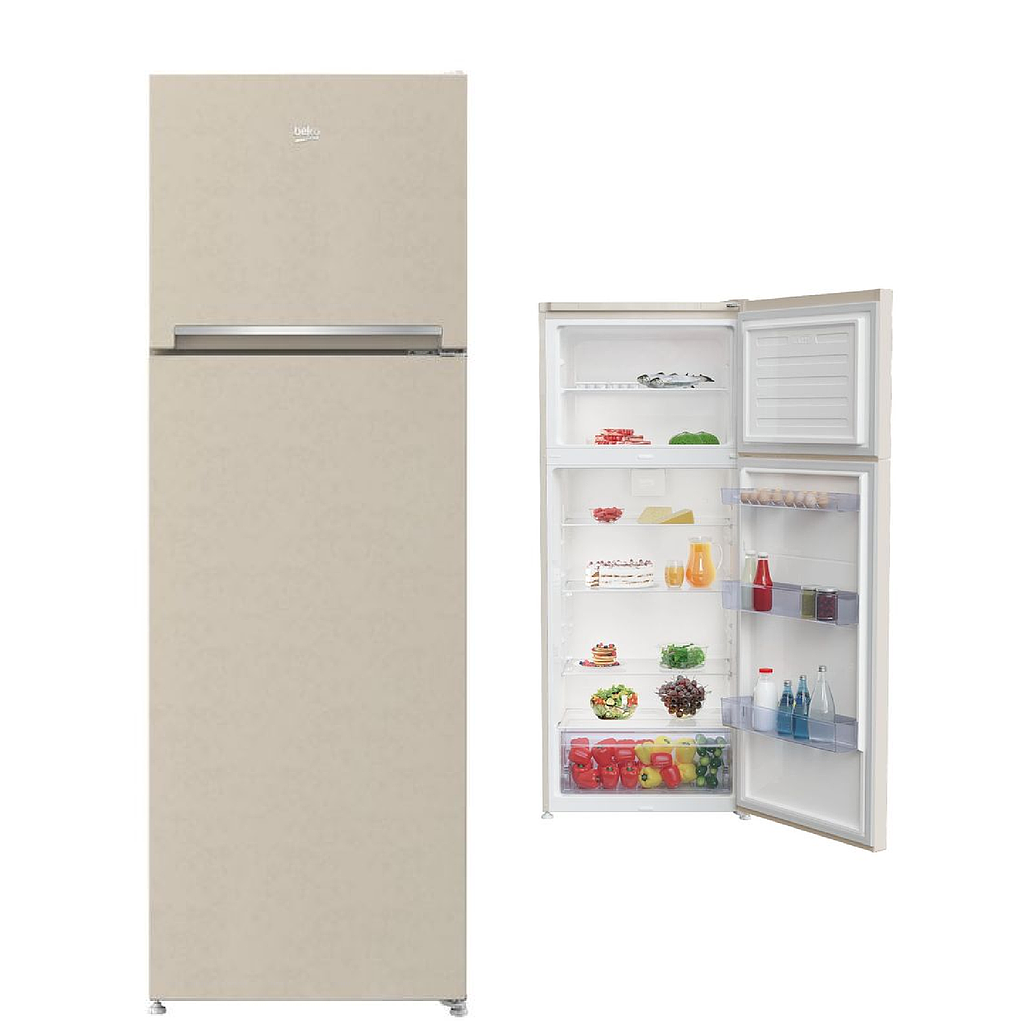 Réfrigérateur-congélateur beko (Double portes, 70 cm