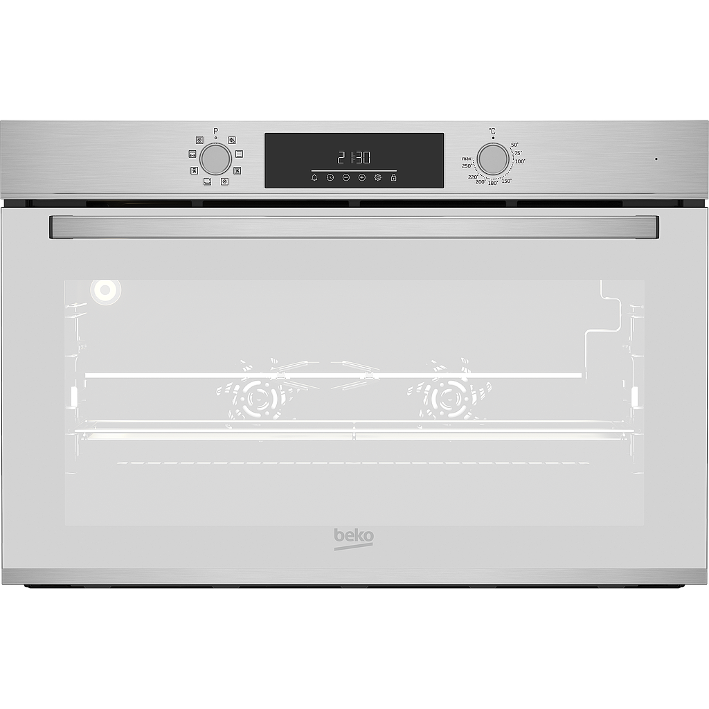 BBWMT12300XS - BEKO Four électrique encastrable - 90CM Double ventillation