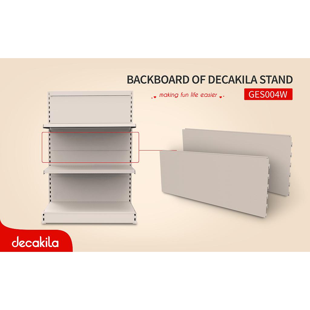DECAKILA - GES004W - Panneau arrière du stand