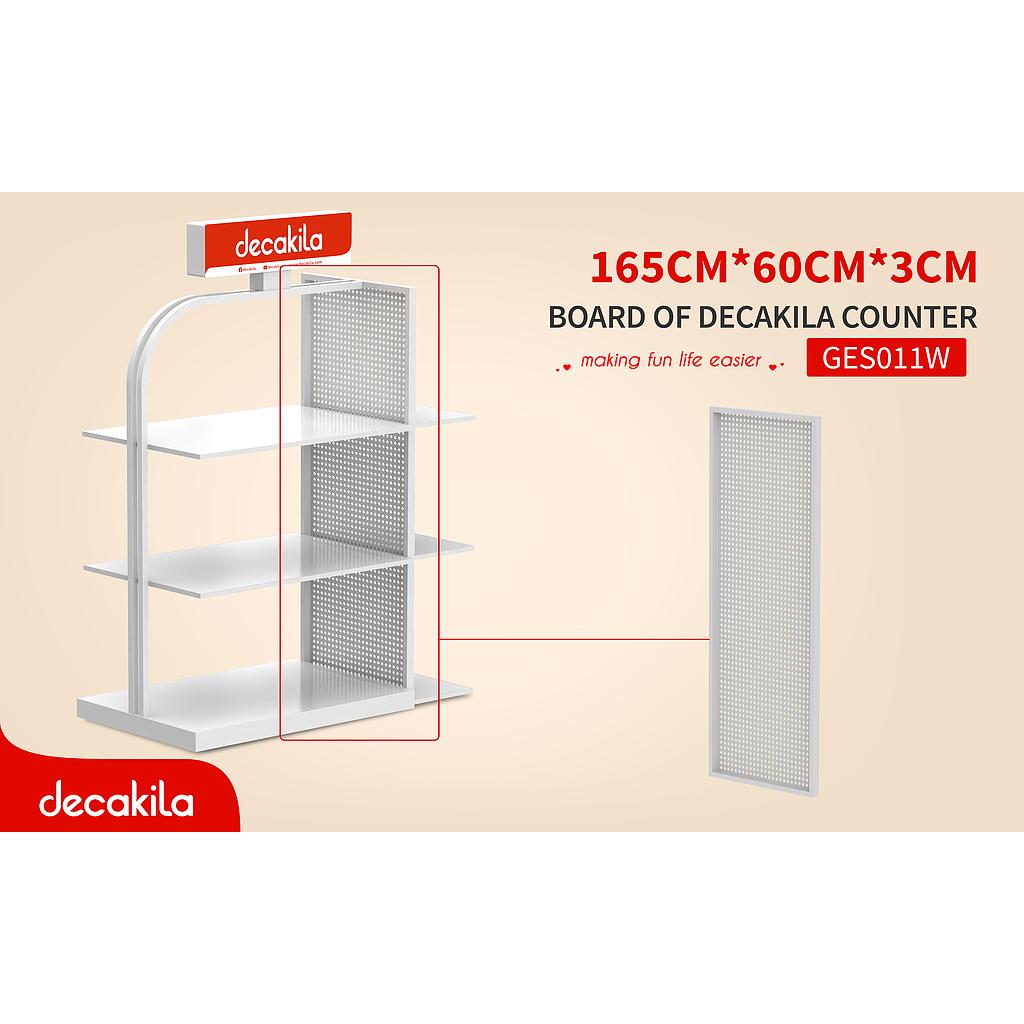 DECAKILA - GES011W - Planche de comptoir