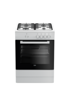 Cuisinière pose libre Beko (Gaz, 60 cm)