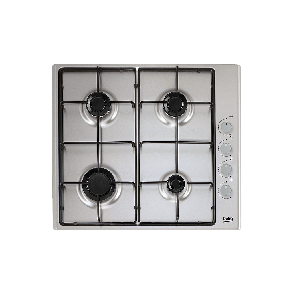 HIZG64120SX - Table de cuisson encastrable beko (Gaz, 60 cm)