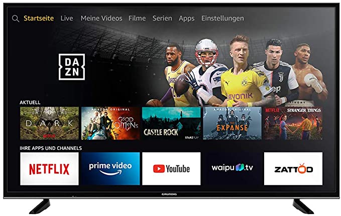 65 GUA 2020 - GRUNDIG Smart TV 164cm/65&quot; Résolution Ultra HD - LED