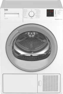 Sèche linge (Pompe à chaleur) 8 KG , Blanc BEKO