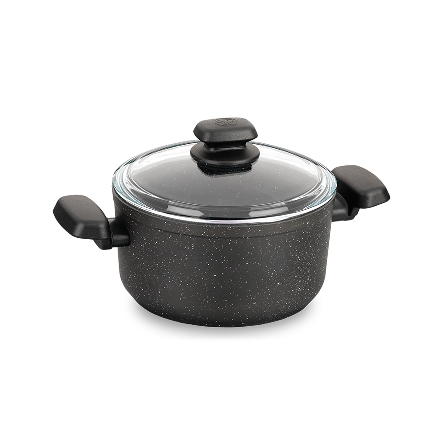 A1343 - Cocotte à induction Ornella Alu. 28x14.5 cm / 8.0 l.