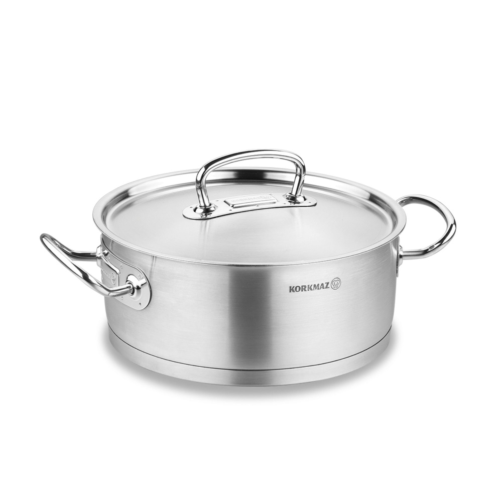 A1168 - Cocotte en fonte basse Induction Proline 16x7,5cm / 1,5l.