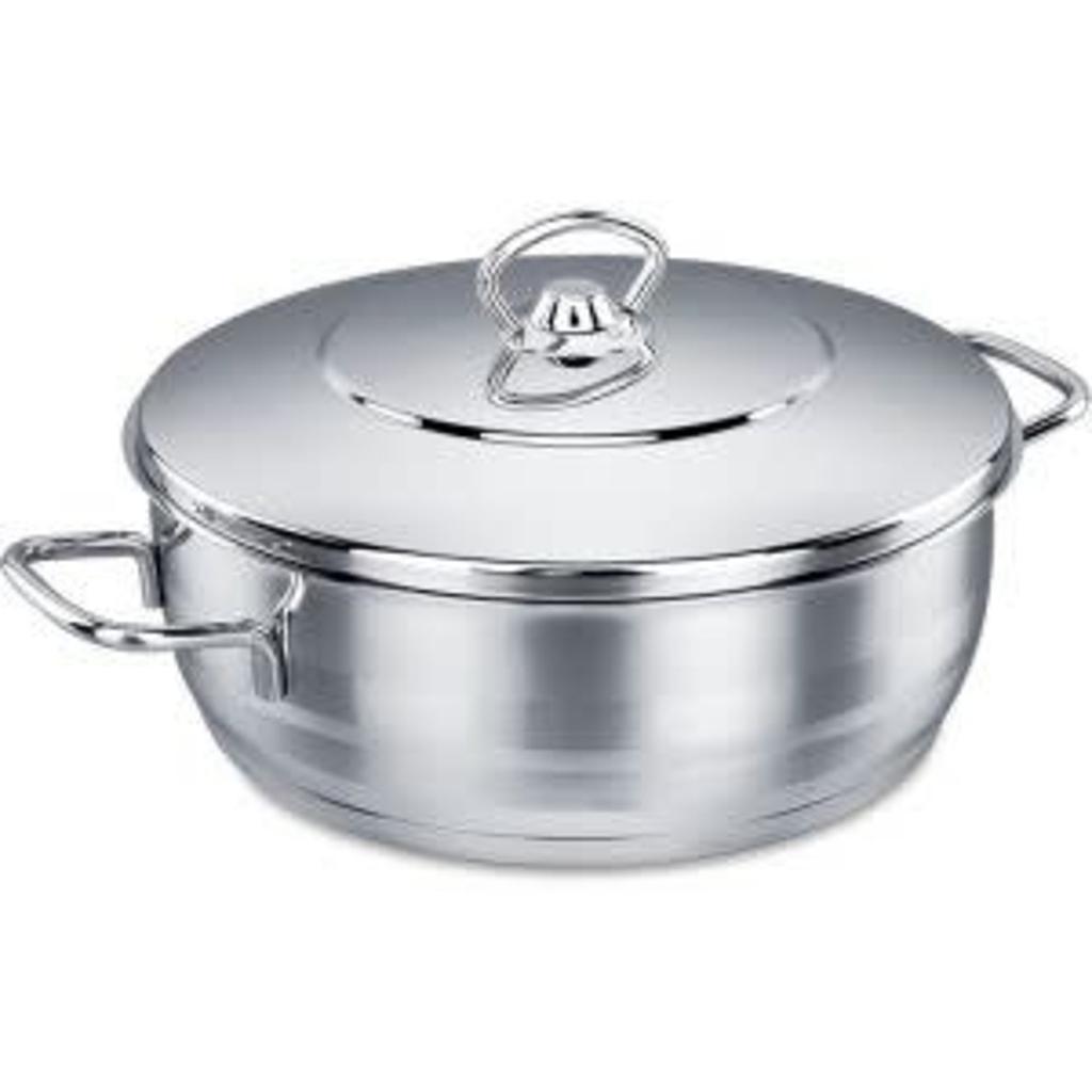 A1943 - Cocotte basse en fonte 32x13 cm / 10.0 l.