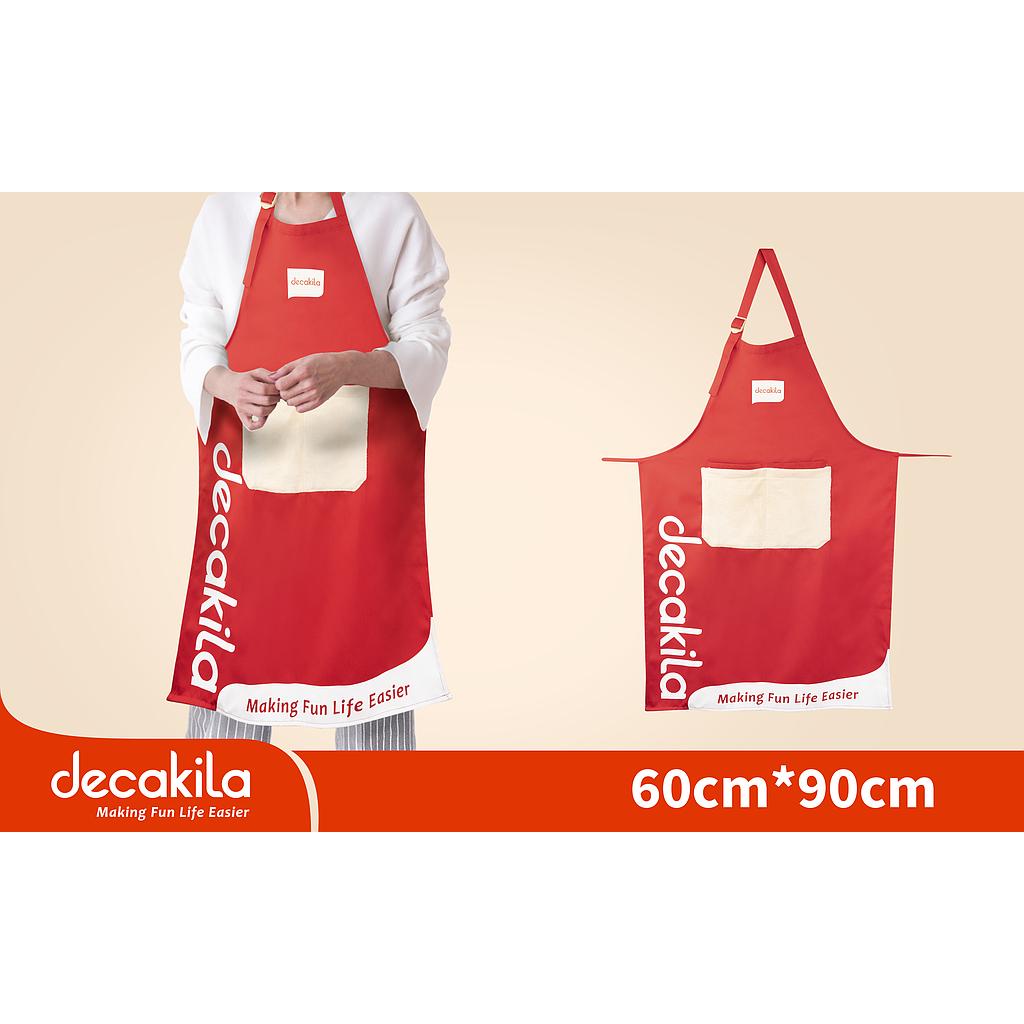 DECAKILA - GCA008R - tablier de cuisine