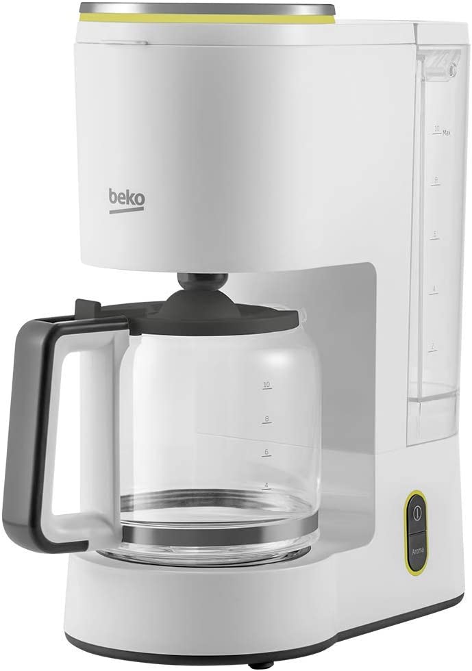 Beko FCM1321W Americano Cafetière en verre